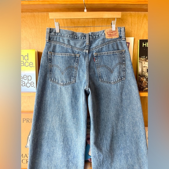 Levi’s ‘94 baggy wide leg medium wash jeans size 29 - Picture 2 of 8